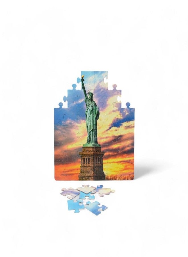 Mittimate World Statue of Liberty Jigsaw Puzzle Game for Kids Age 4 to 6 Old I 36 Pieces Puzzle Toy I Birthday Gift for Children - Image 2